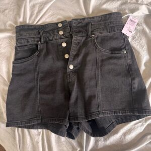 Wild Fable Charcoal Jean Shorts